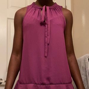 Forever 21 Purple long blouse